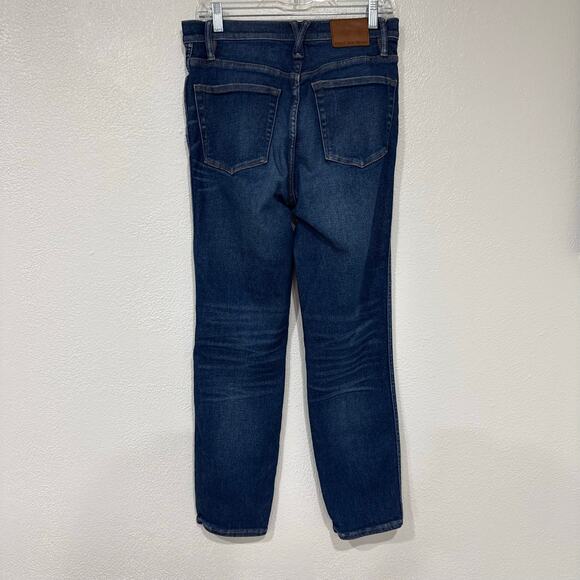 J. Crew Point Sur 10" Hightower Straight Jeans Dark Wash High Waist Size 29 - Picture 3 of 8